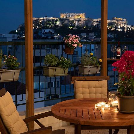 Mosaics Astonishing Acropolis View Aprtm Lägenhet Aten Exteriör bild